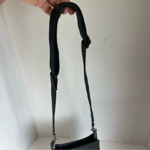 Botkier Valentina Small Hobo Saddle Crossbody Bag -  Black Leather - Picture 11 of 16